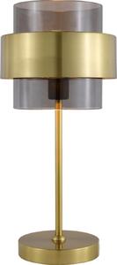 Light Prestige Miele stolní lampa 1x40 W kouřová-zlatá LP-866/1TSM/GD