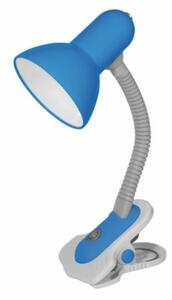 Kanlux SUZI stolní lampa modrá HR-60-BL max.1x60W E27 s klipem 07152