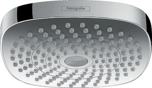 Hansgrohe Select hlavová sprcha 18x18 cm čtvercový chrom-bílá 26524400