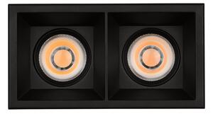 ACB Iluminacion Zapuštěné LED bodové svítidlo MOVE, š. 16 cm, 2x12W, CRI90 Barva: Bílá, Teplota světla: 3000K - teplá bílá, Stmívání: TRIAC