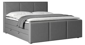 POSTEL BOXSPRING, 180/200 cm, kompozitní dřevo, světle šedá MID.YOU, Online Only