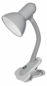 Kanlux SUZI stolní lampa stříbrná HR-60-SR max.1x60W E27 s klipem 07150