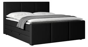 POSTEL BOXSPRING, 180/200 cm, černá MID.YOU, Online Only