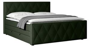 POSTEL BOXSPRING, 180/200 cm, zelená MID.YOU, Online Only
