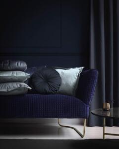 Světle modrý sametový polštář Velvet Atelier Terciopelo, 45 x 45 cm