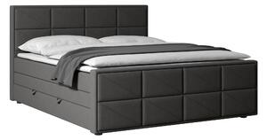 POSTEL BOXSPRING, 180/200 cm, antracitová MID.YOU, Online Only