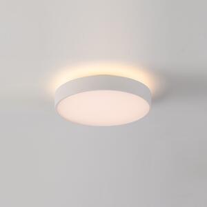 ACB Iluminacion Stropní LED svítidlo ROMA, ⌀ 40 cm, 40W + 5W, CRI90, CCT switch 2700-3000K Barva: Černá, Stmívání: ON/OFF