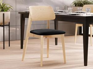 Čalouněná židle do kuchyně CIBOLO 1 - buk / černá