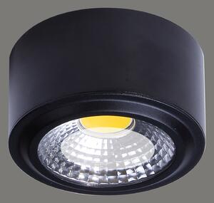 ACB Iluminacion Stropní LED svítidlo STUDIO, ⌀ 12 cm, 12W, CRI90 Barva: Černá, Stmívání: ON/OFF