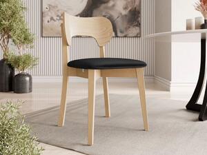 Čalouněná jídelní židle CIBOLO 3 - buk / černá