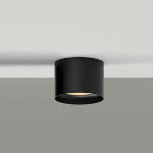 ACB Iluminacion Stropní LED svítidlo TECH, ⌀ 10 cm, 9W, CRI90, IP44 Barva: Černá, Stmívání: ON/OFF