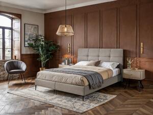 POSTEL BOXSPRING, 180/200 cm, šedá MID.YOU, Online Only