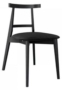 Čalouněná kuchyňská židle CIBOLO 5 - černá