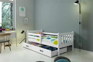 Dětská postel 90x200 CHARIS - bílá