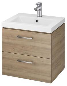 Cersanit Lara umyvadla se skříňkou 49.4 cm ořechová S801-153-DSM