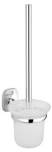 Aqualine Rumba WC štětka mléčné sklo RB108