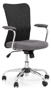 Kancelářská židle ANDY šedá / černá