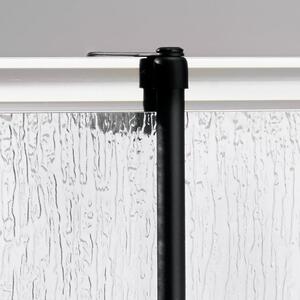 Černý závěsný koupelnový organizér iDesign Forma, 30 x 65 cm