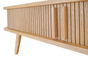 Dubový konferenční stolek Woodman Rove Tambour 107,5 x 58 cm