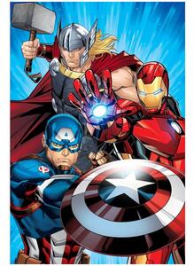 Mikroplyšová deka Avengers Heroes - 100 x 150 cm