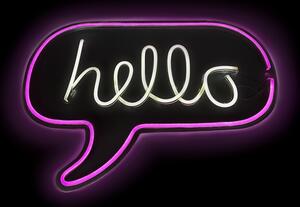 2Kids Toys LED NEON LIGHT lampička hello 2D98123