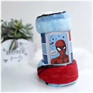 Mikroplyšová deka Spiderman - 100 x 150 cm