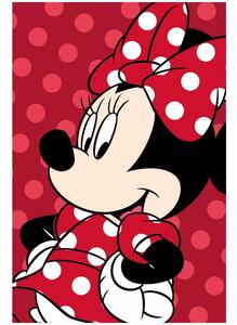 Mikroplyšová deka Minnie Mouse - 100 x 150 cm