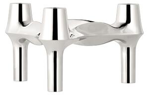 Designový svícen BMF STOFF Nagel Chrome