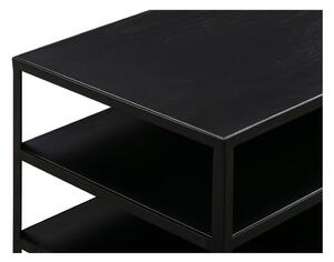Černý televizní stolek Cannet Nilo TV Unit
