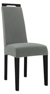 Jídelní židle JK79, Barva dřeva: černá, Potah: Magic Velvet 2217 Mirjan24 5903211305542