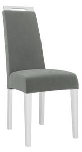 Jídelní židle JK79, Barva dřeva: bílá, Potah: Magic Velvet 2217 Mirjan24 5903211305689