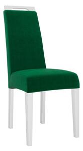 Jídelní židle JK79, Barva dřeva: bílá, Potah: Magic Velvet 2258 Mirjan24 5903211305733