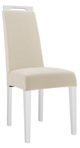 Jídelní židle JK79, Barva dřeva: bílá, Potah: Magic Velvet 2216 Mirjan24 5903211305672