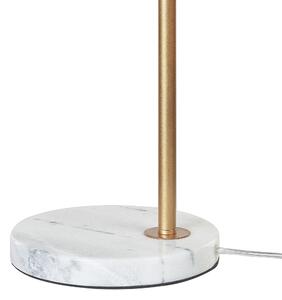 Kovová stolní lampa zlatá MOCAL