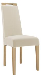 Jídelní židle JK79, Barva dřeva: bílá, Potah: Magic Velvet 2258 Mirjan24 5903211305733