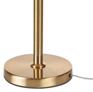 Kovová stolní lampa zlatá TAMESI