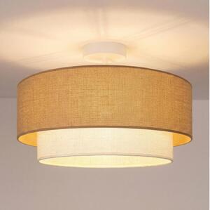 Brilagi - LED Přisazený lustr BOHO ECO 1xE27/10W/230V pr. 40 cm béžová/krémová