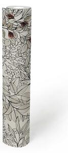 Vliesová tapeta na zeď Geo Nordic 37534-2 | 0,53 x 10,05 m | béžová, bílá, růžová, černá | A.S. Création