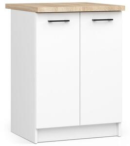 Kuchyňská skříňka OLIVIA S60 2D - bílá