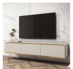 Televizní stolek REFUGIO - 175 cm, béžový