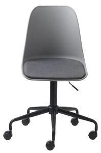 Šedá kancelářská židle Unique Furniture