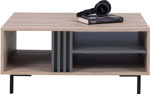 ALLMO | konferenční stolek AL14 | 90x70 cm | dub estana/antracit