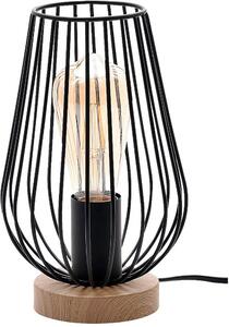 Rabalux Gremio stolní lampa 1x40 W černá-dřevo 6915