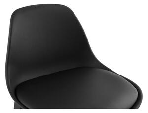 Černá barová židle Kokoon Turel, výška sedu 79 cm