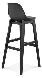 Černá barová židle Kokoon Turel, výška sedu 79 cm