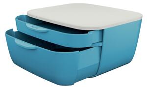 Modrý zásuvkový box Leitz Cosy