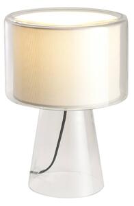Stolní lampa MARSET Mercer, polyester, Ø 29 cm