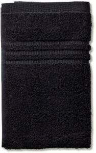 Kela Leonora ručník 50x30 cm černá 23425