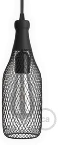 Creative cables Kovový stínidlový rám ve tvaru lahve Magnum Barva komponentu: Bílá