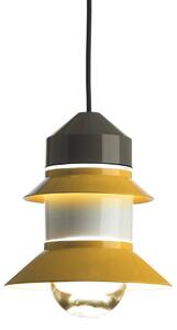 Venkovní závěsné svítidlo MARSET Santorini, IP65, hořčicová barva